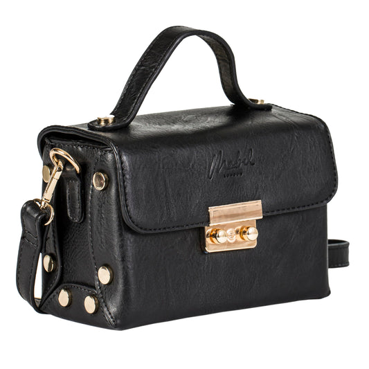 Lila - Vegan Leather Crossbody Phone Bag with Multi Pockets & Adjustable Strap