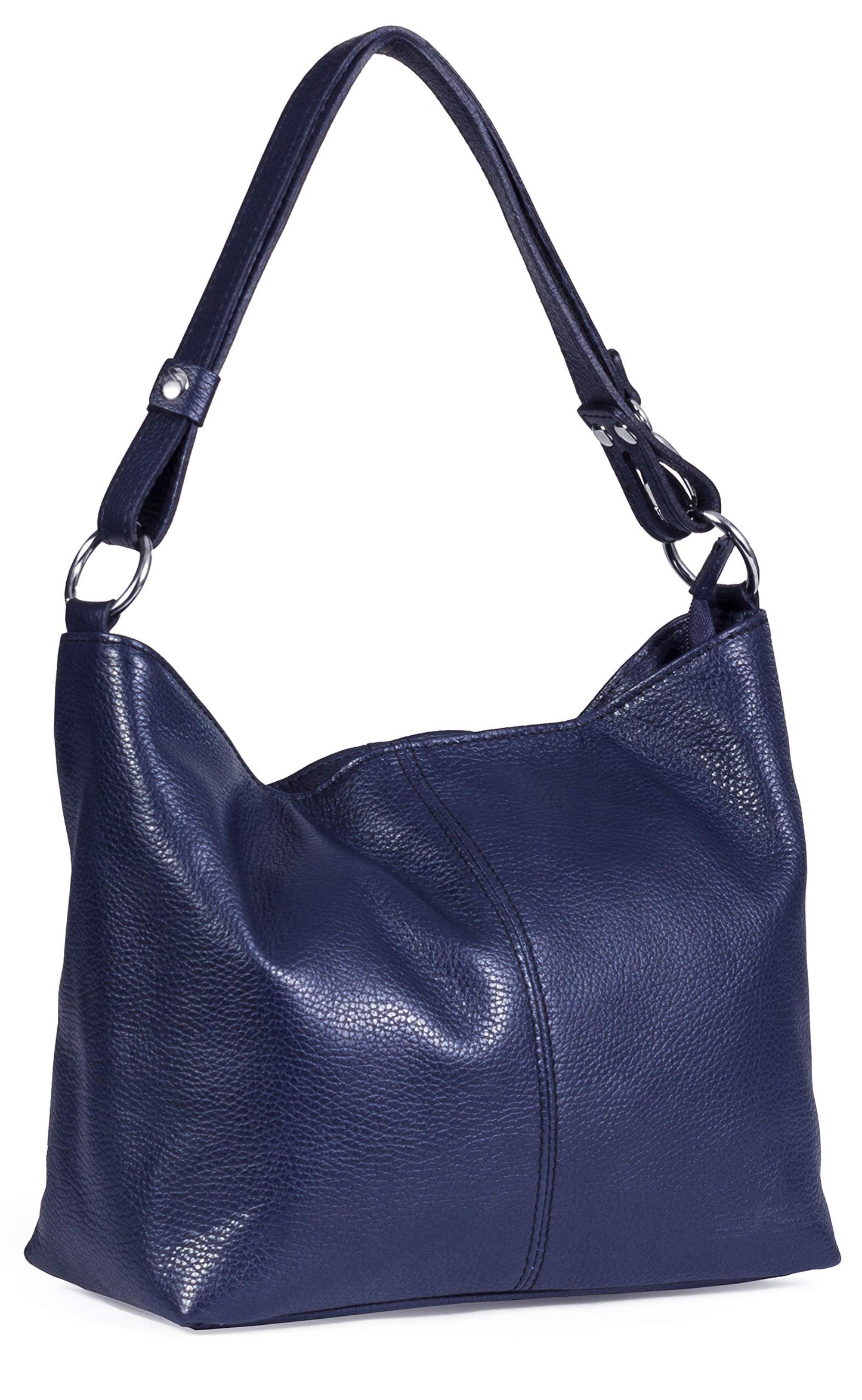Emmy - Genuine Italian Leather Medium Shoulder Tote Handmade in Florence Tuscany