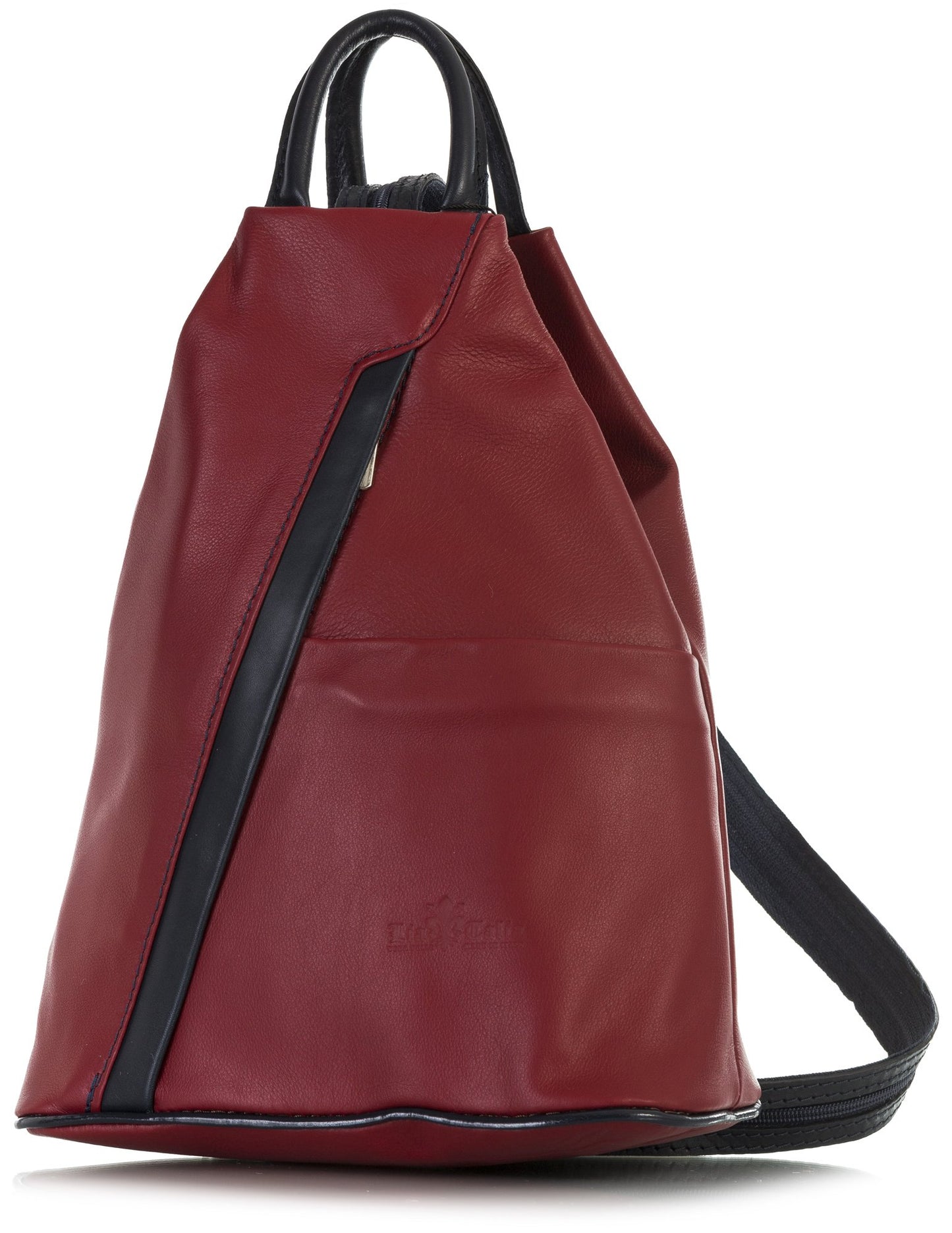 Alex - Genuine Italian Leather Convertible Backpack & Shoulder Tote Handmade in Florence