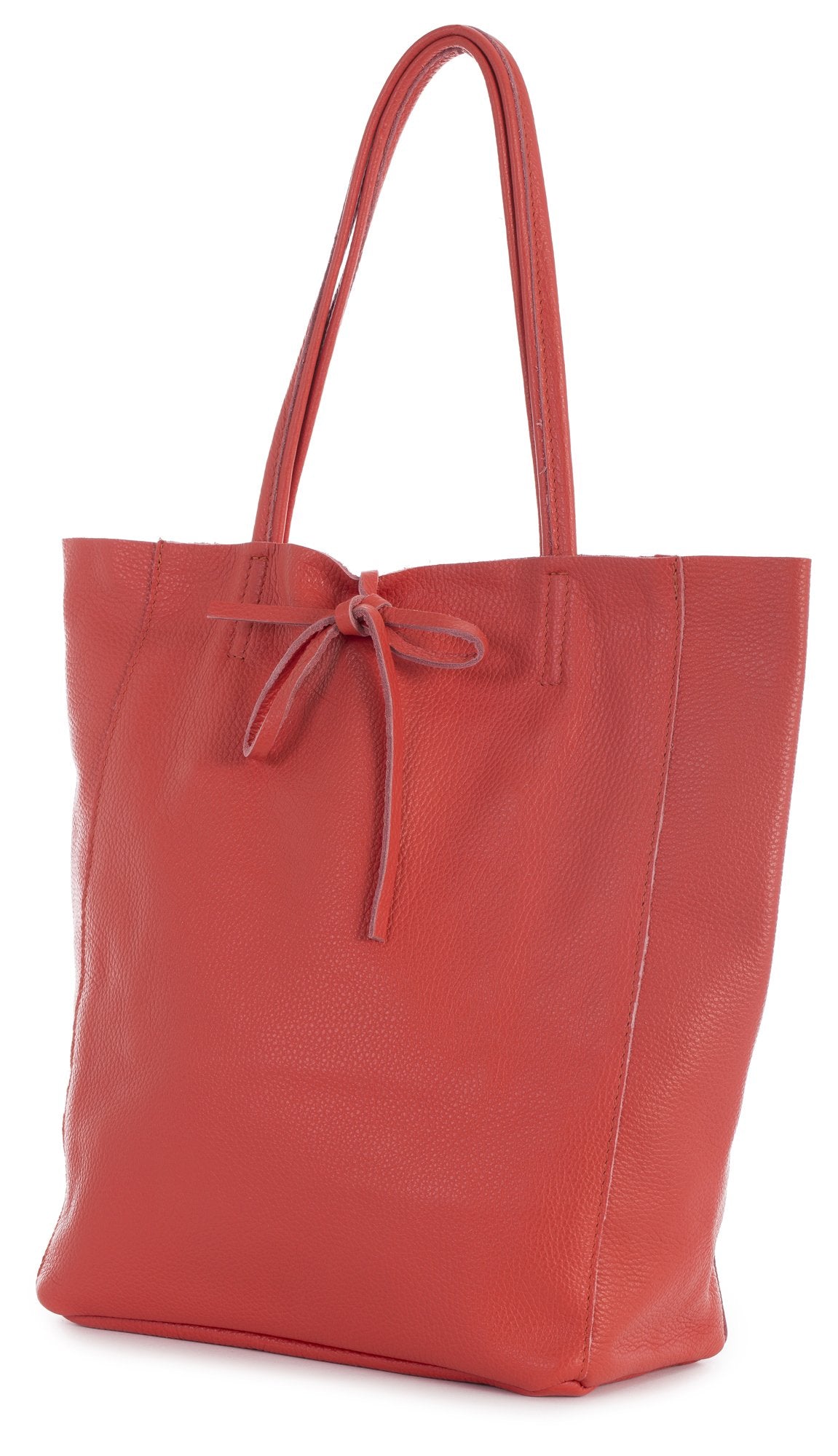 Astrid - Genuine Italian Leather Large Shopper Tote Handmade in Florence Tuscany