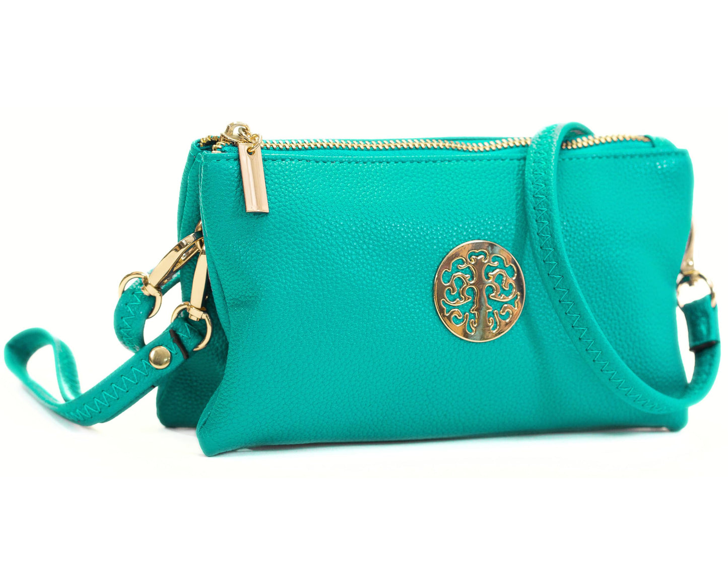 Ivy - Small Vegan Leather Mini Crossbody Phone Bag with Convertible Strap & Lightweight Design