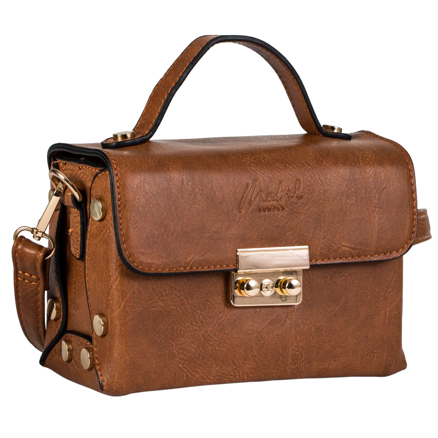 Lila - Vegan Leather Crossbody Phone Bag with Multi Pockets & Adjustable Strap