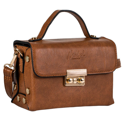 Lila - Vegan Leather Crossbody Phone Bag with Multi Pockets & Adjustable Strap