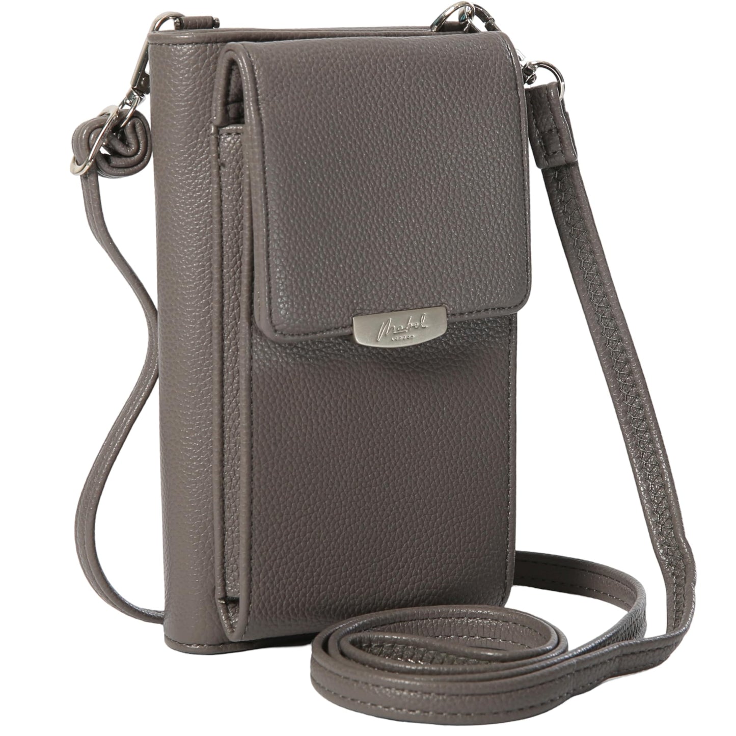 Candice - PU Leather Phone Crossbody Bag with Dedicated Mobile Pocket & Strap