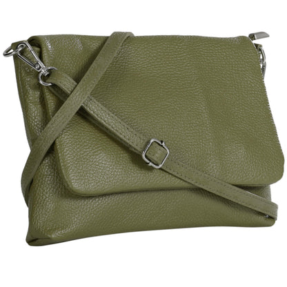 Jules - Genuine Italian Leather Small Crossbody & Shoulder Bag Handmade in Florence Tuscany
