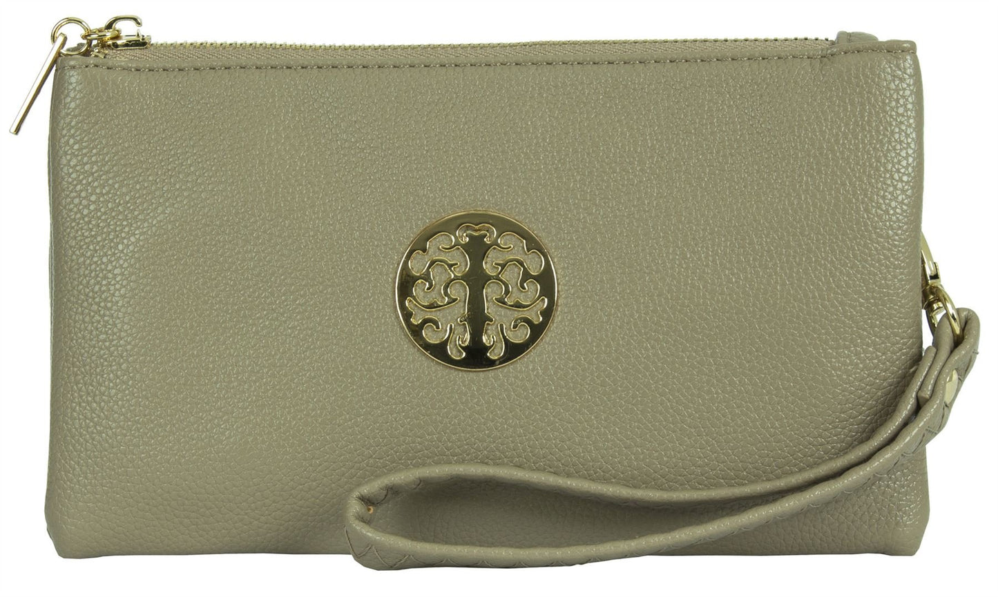 Ivy - Small Vegan Leather Mini Crossbody Phone Bag with Convertible Strap & Lightweight Design