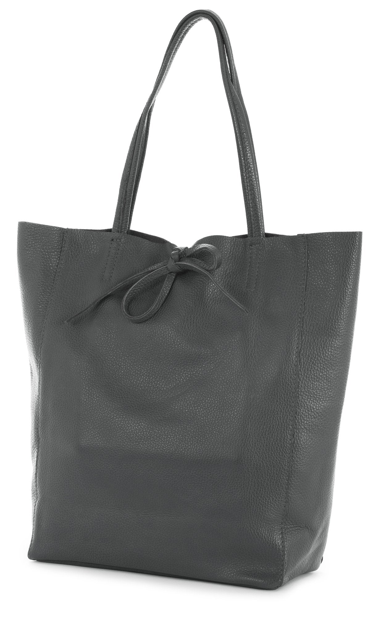 Astrid - Genuine Italian Leather Large Shopper Tote Handmade in Florence Tuscany