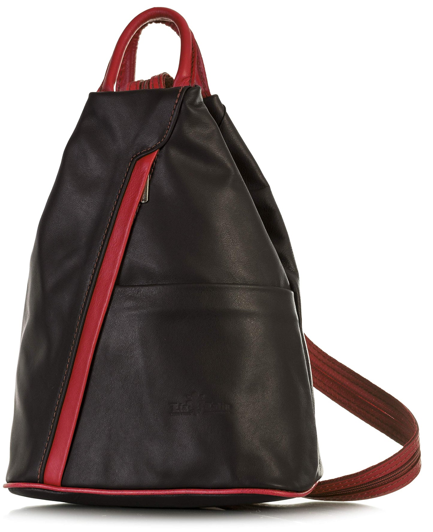 Alex - Genuine Italian Leather Convertible Backpack & Shoulder Tote Handmade in Florence