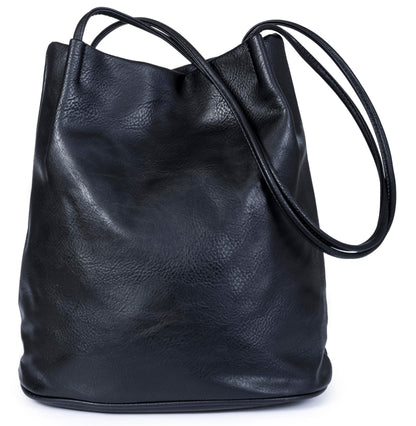 Delilah – Medium Vegan Leather Hobo Shoulder Bag with Pockets
