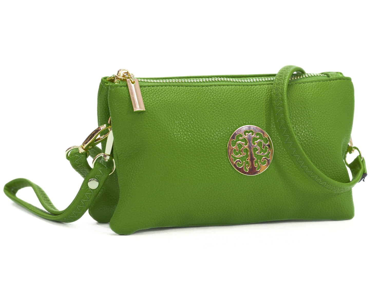 Ivy - Small Vegan Leather Mini Crossbody Phone Bag with Convertible Strap & Lightweight Design