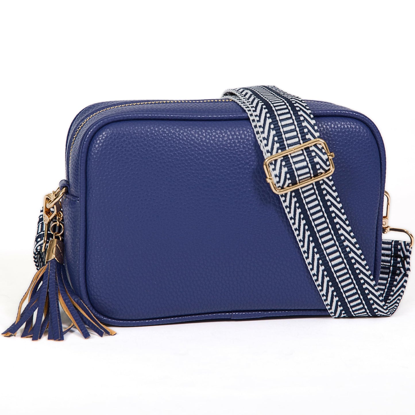 Lo - Small Vegan Leather Crossbody Shoulder Bag with Zip Closure & Compact Design