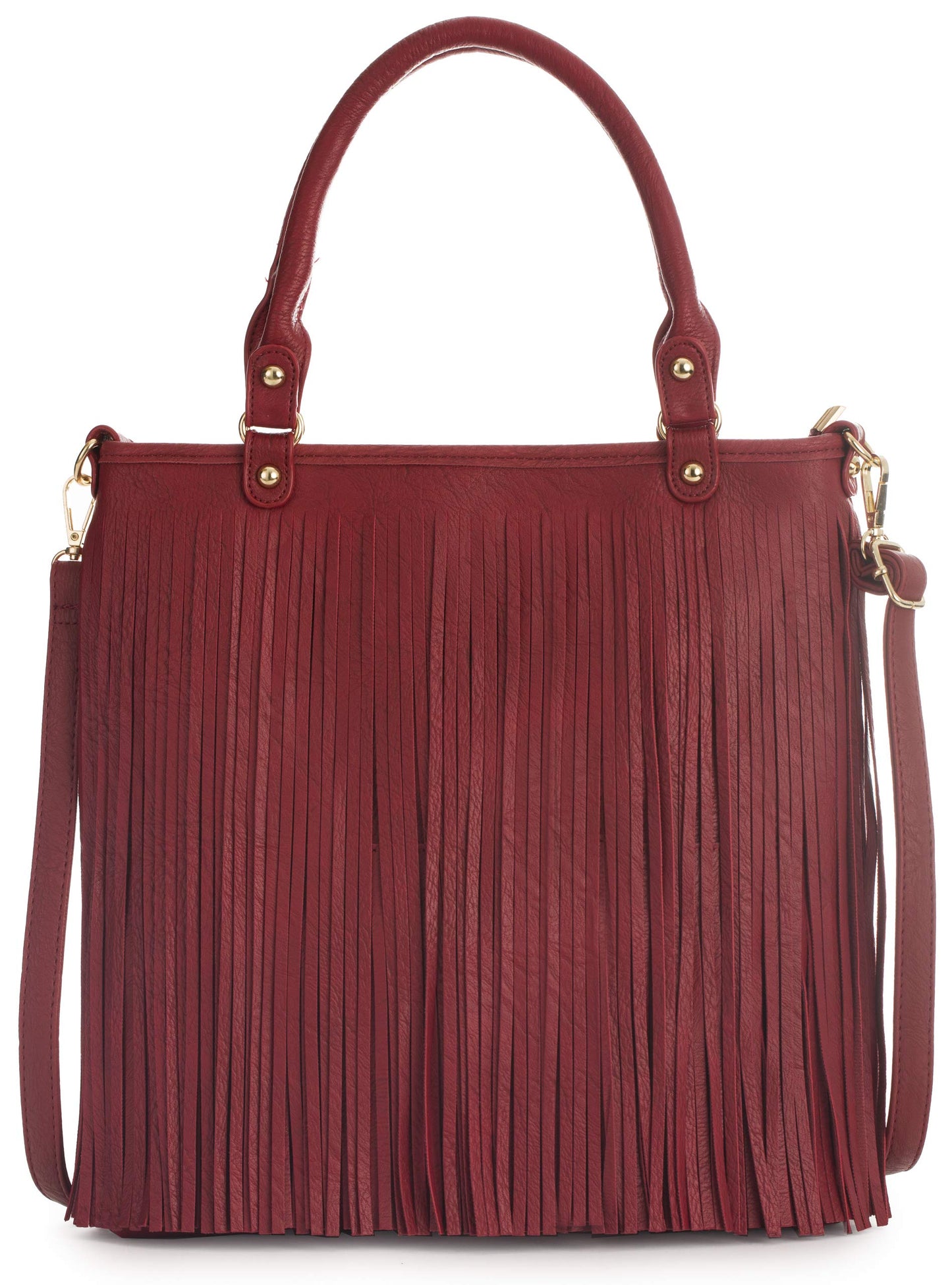 Andie - Medium Vegan Leather Shoulder Tote Bag with Zip Closure & Organised Interior