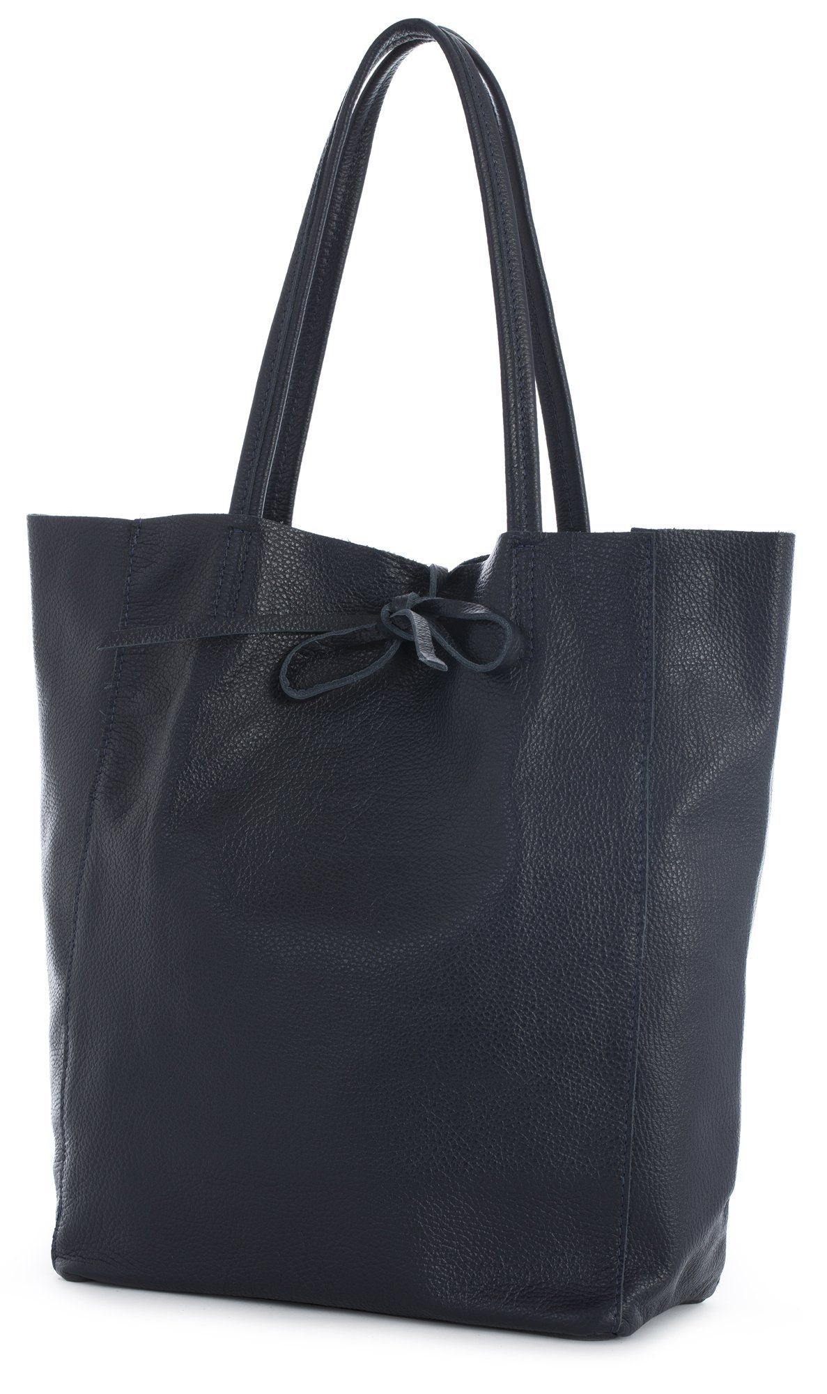 Astrid - Genuine Italian Leather Large Shopper Tote Handmade in Florence Tuscany