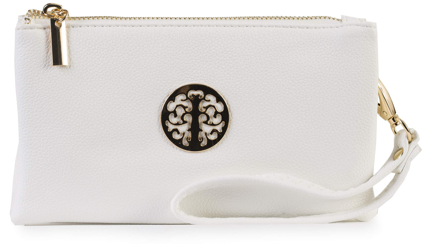 Ivy - Small Vegan Leather Mini Crossbody Phone Bag with Convertible Strap & Lightweight Design