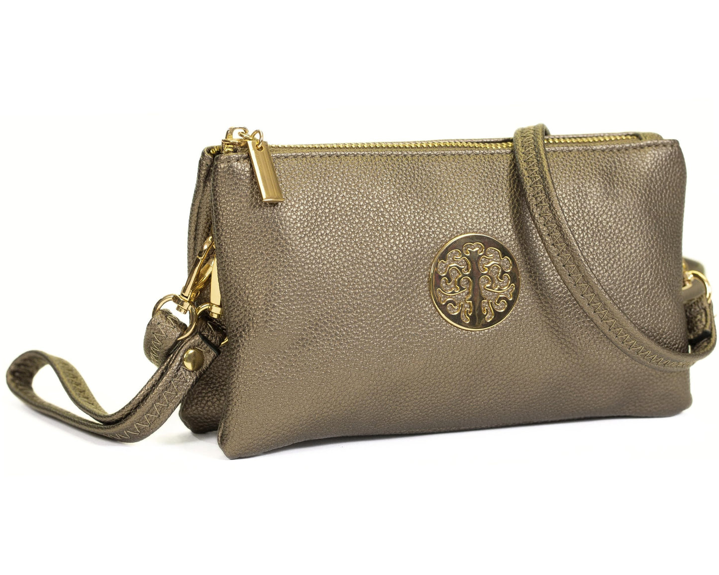 Ivy - Small Vegan Leather Mini Crossbody Phone Bag with Convertible Strap & Lightweight Design