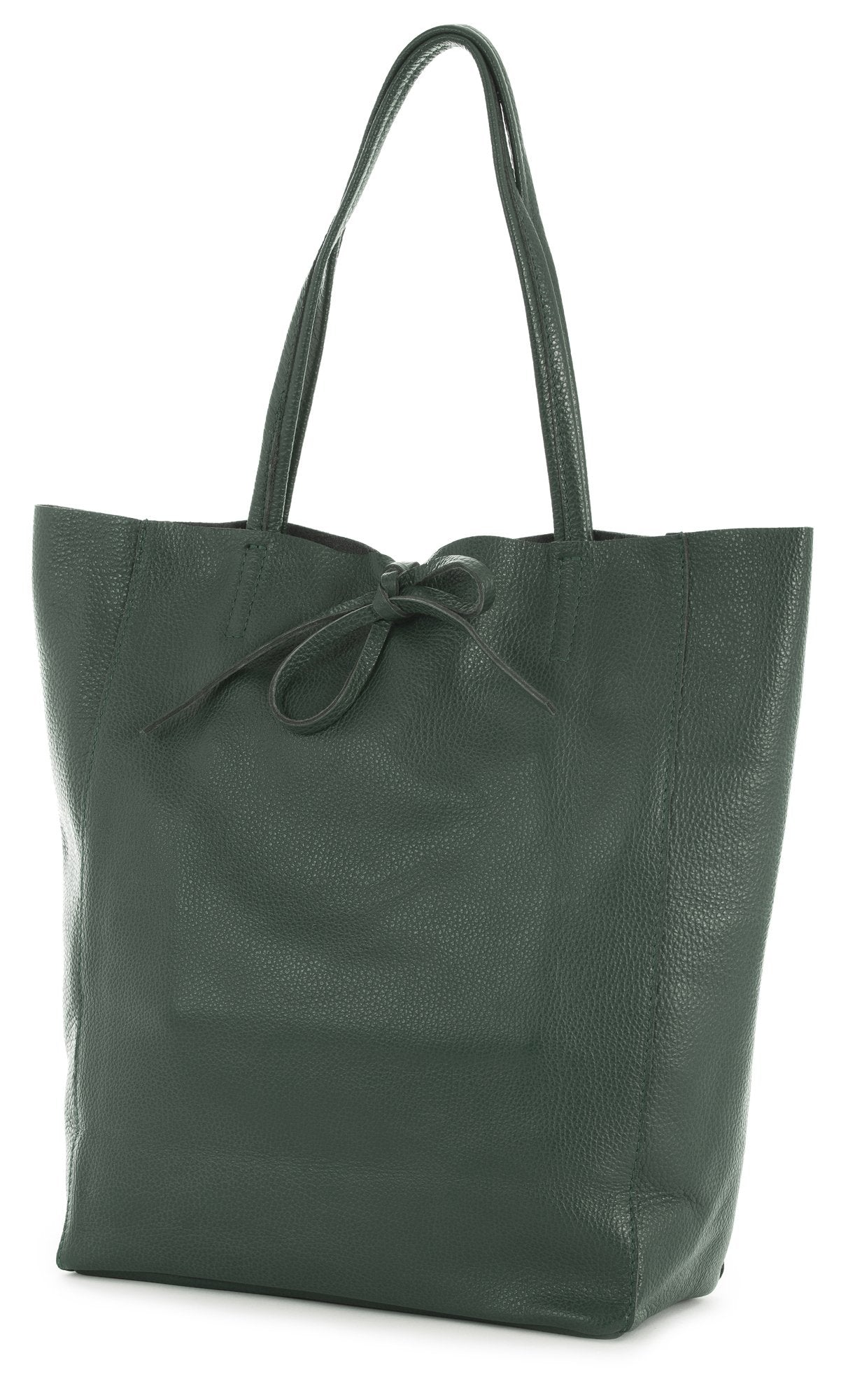 Astrid - Genuine Italian Leather Large Shopper Tote Handmade in Florence Tuscany