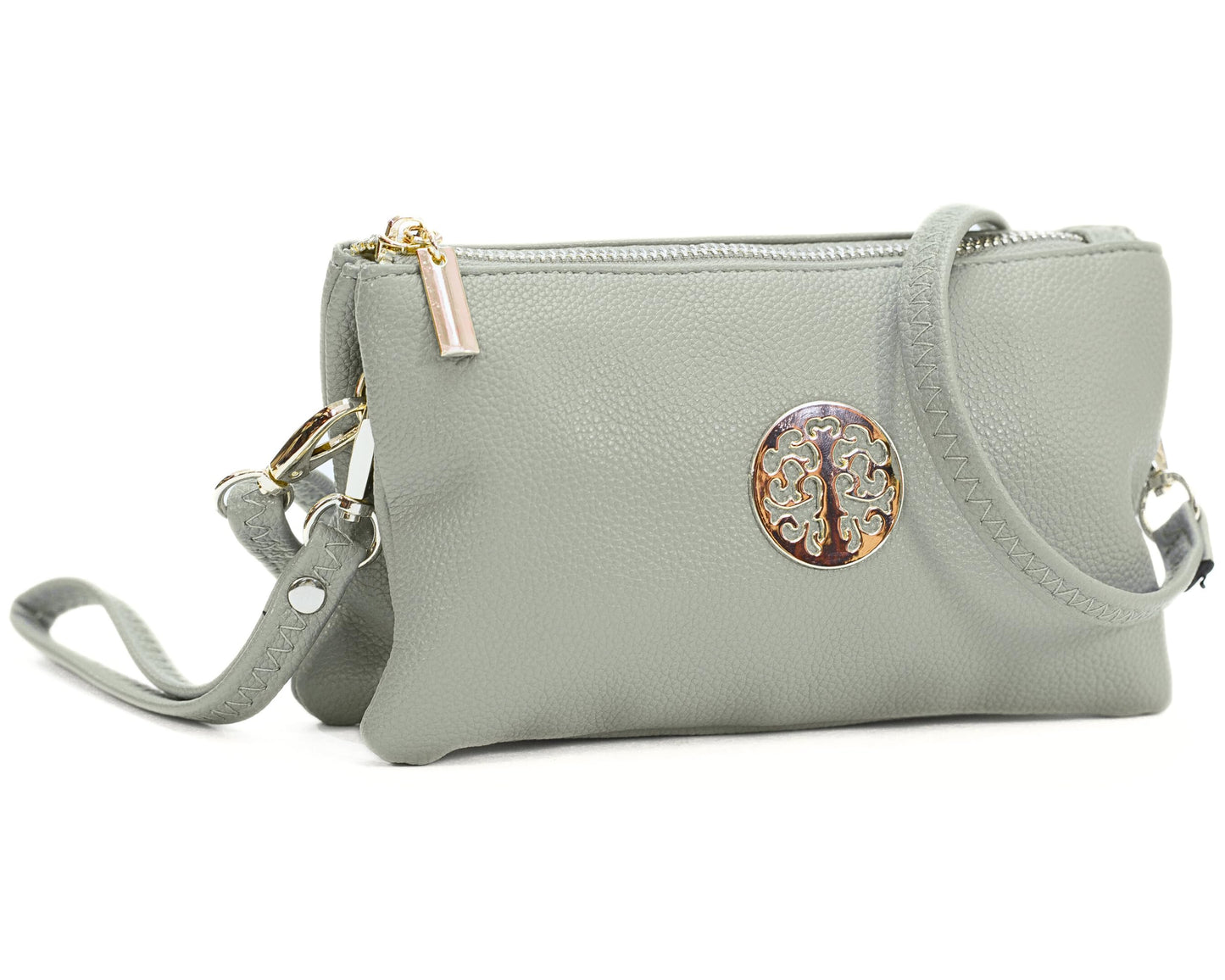 Ivy - Small Vegan Leather Mini Crossbody Phone Bag with Convertible Strap & Lightweight Design