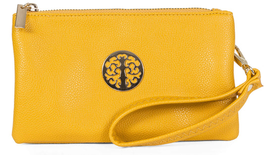 Ivy - Small Vegan Leather Mini Crossbody Phone Bag with Convertible Strap & Lightweight Design
