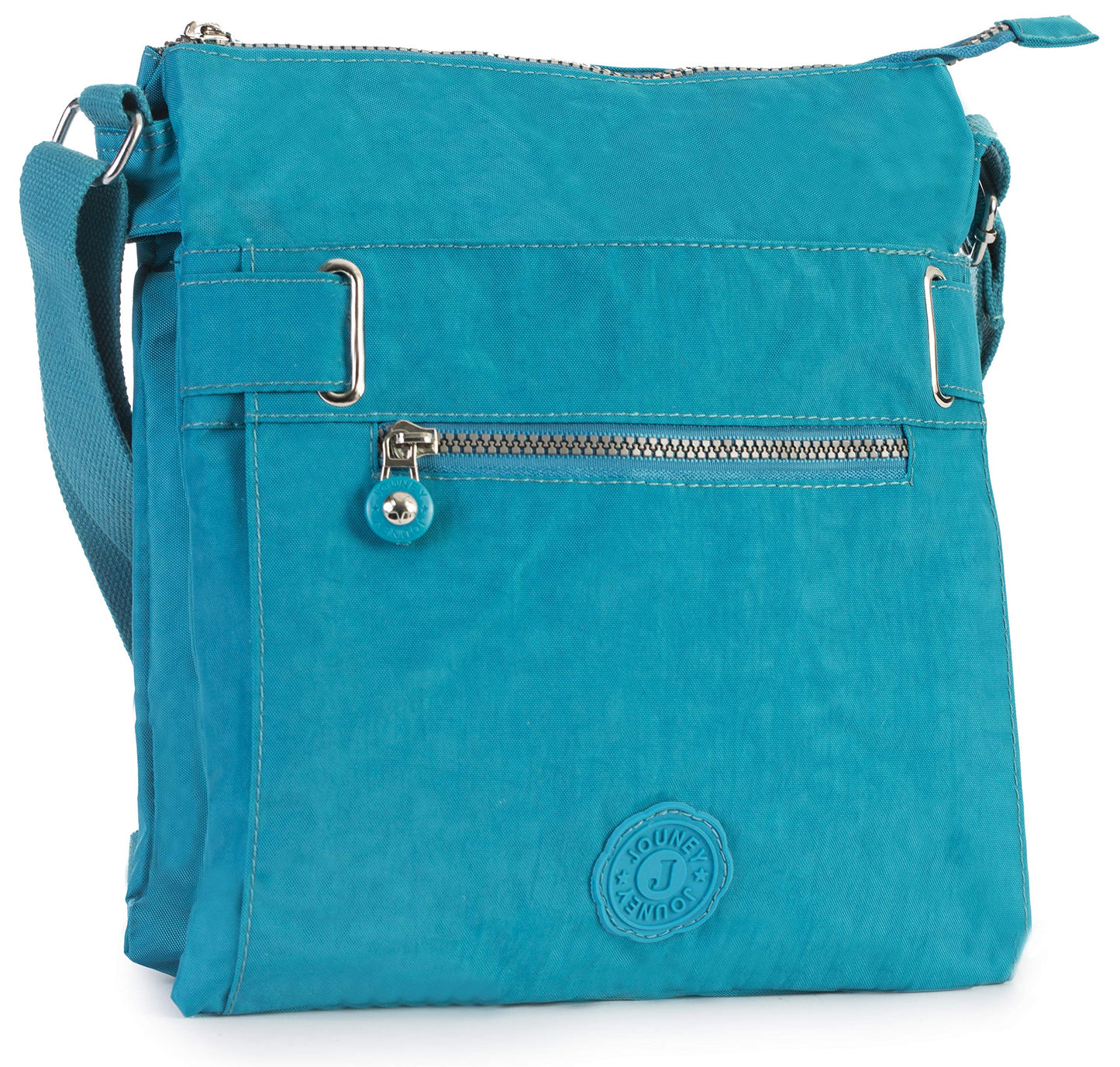 Lydia - Lightweight Fabric Medium Crossbody Shoulder Bag with Multi Compartments