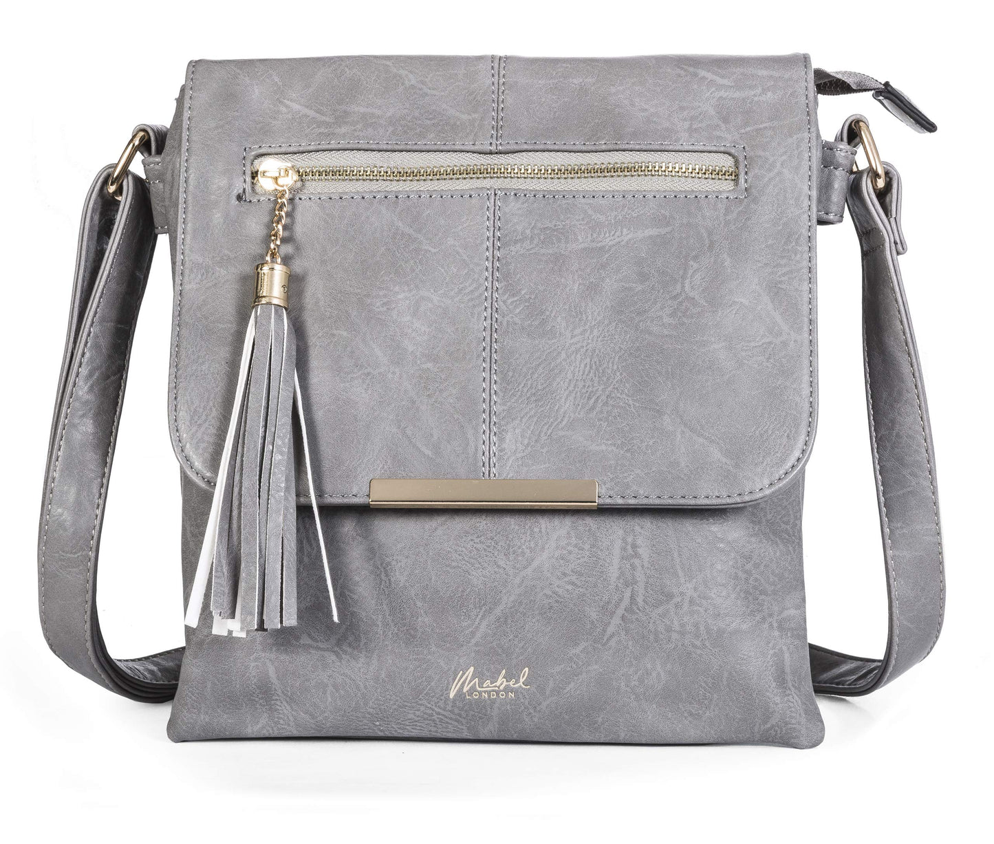 Maya - Faux Leather Crossbody Shoulder Bag with Adjustable Strap for Everyday Use