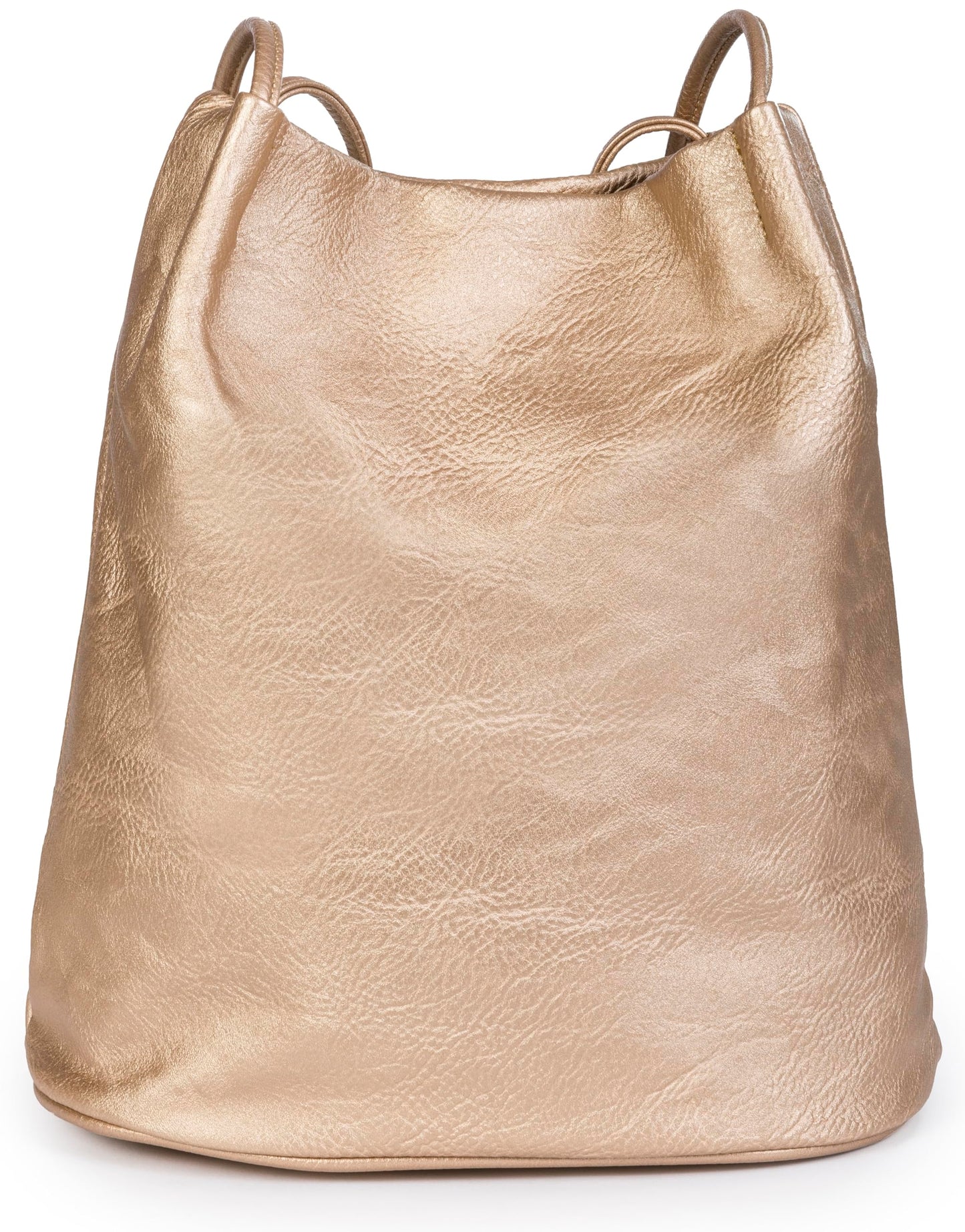 Delilah - Vegan Leather Medium Hobo Shoulder Bag with Pockets & Magnetic Closure