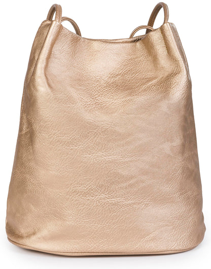 Delilah – Medium Vegan Leather Hobo Shoulder Bag with Pockets