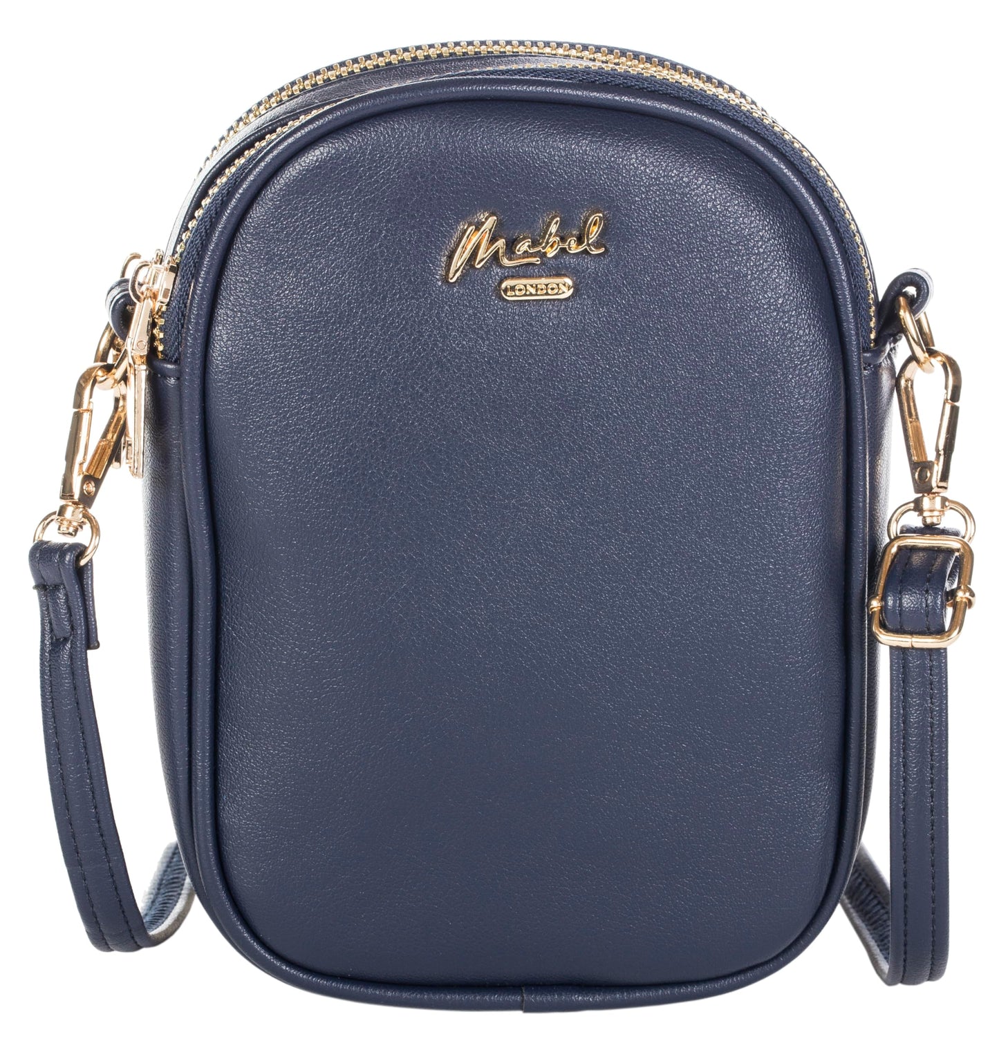 Nova - Vegan Leather Small Crossbody Bag with Adjustable Strap & Zip Closure