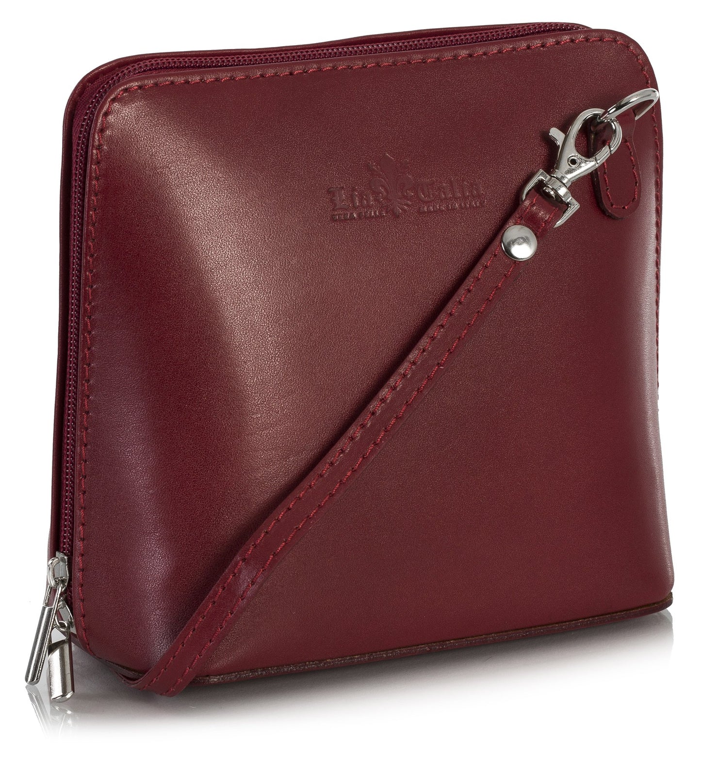 Abby - Genuine Italian Leather Small Crossbody Bag Handmade in Florence Tuscany