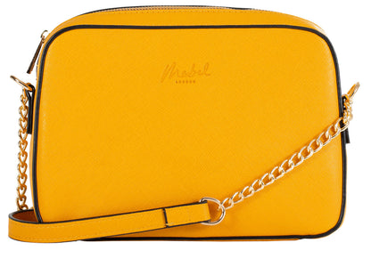 Eden - Vegan Leather Small Crossbody & Shoulder Bag with Back Zip Pocket
