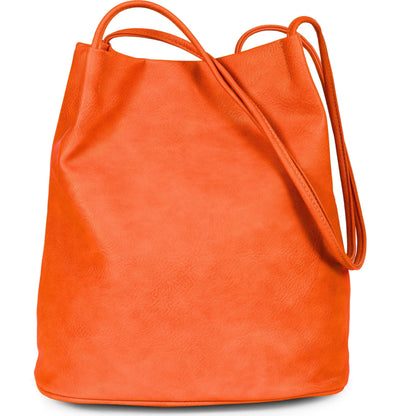 Delilah – Medium Vegan Leather Hobo Shoulder Bag with Pockets