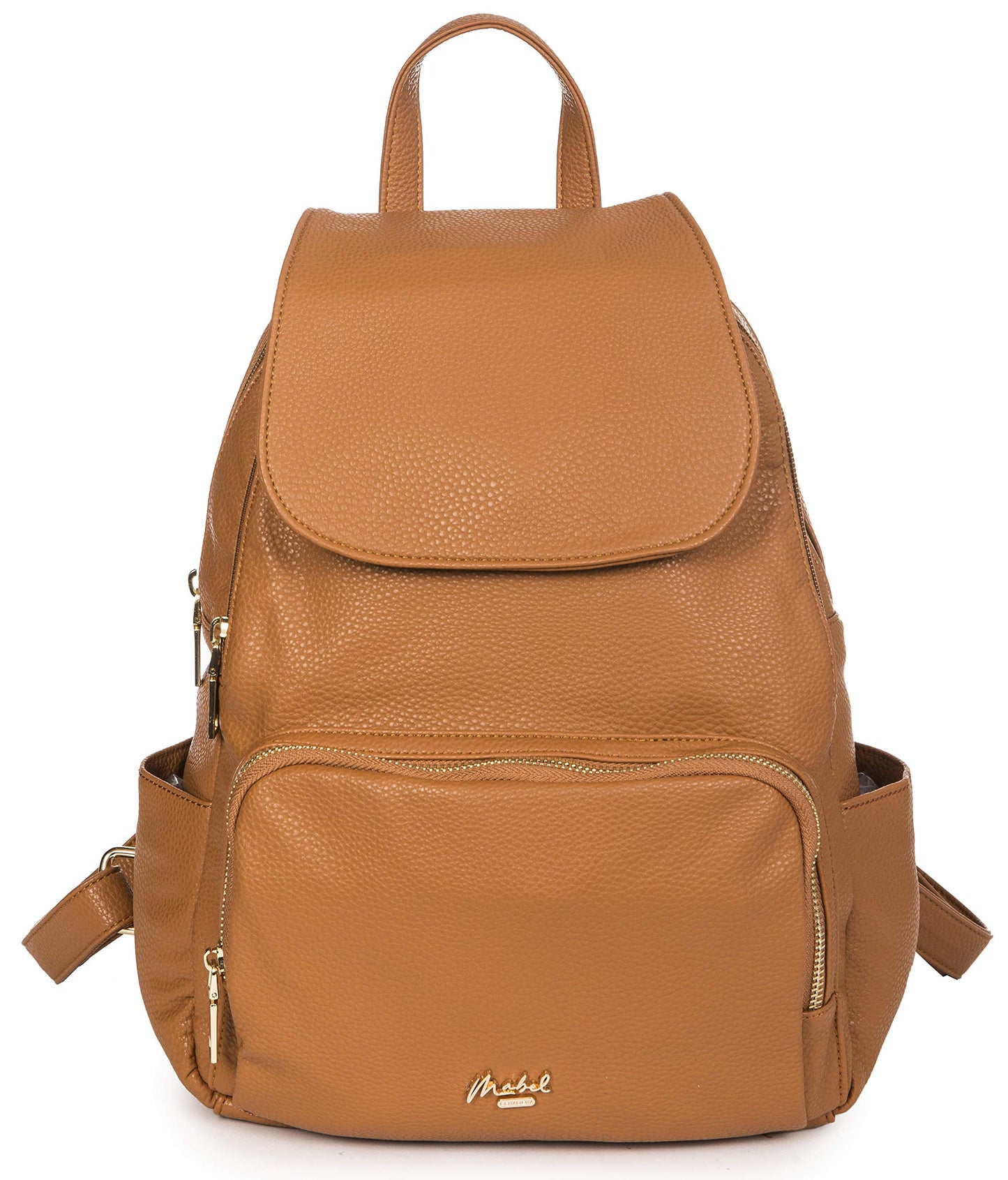 Jade - Large Vegan Leather Tote Shoulder Bag with Spacious Interior & Zip Pockets