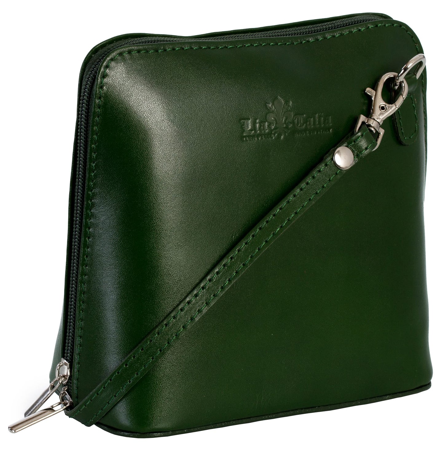 Abby - Genuine Italian Leather Multicoloured Small Crossbody Bag Handmade in Florence Tuscany