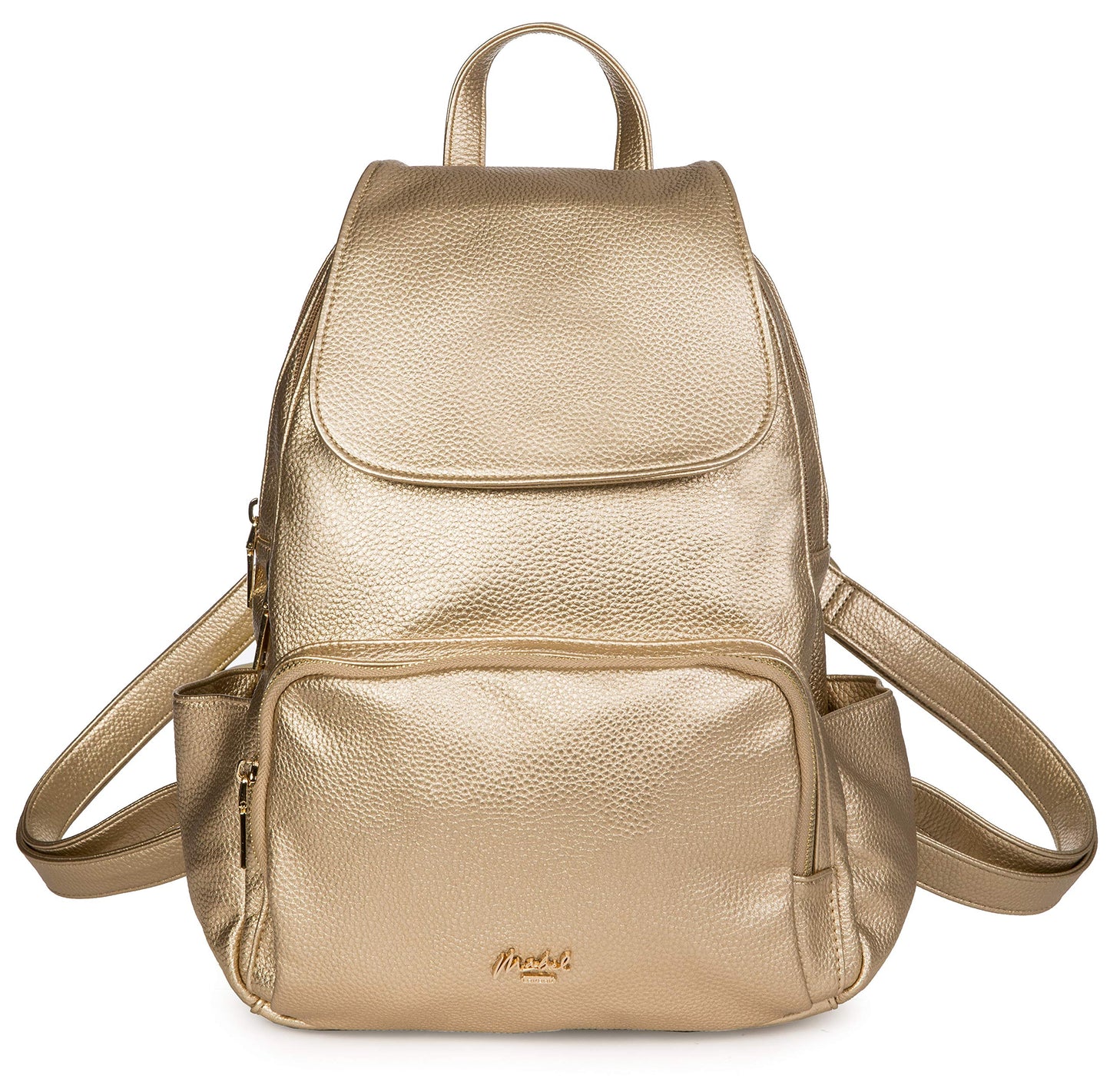 Jade - Large Vegan Leather Tote Shoulder Bag with Spacious Interior & Zip Pockets