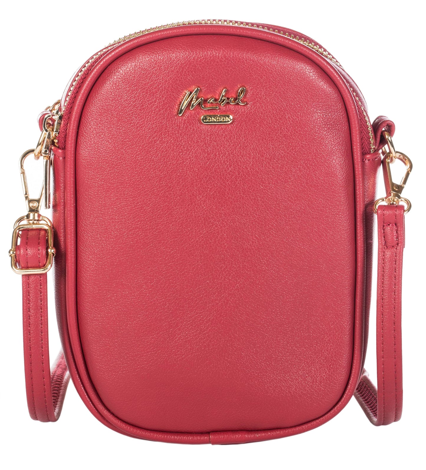 Nova - Vegan Leather Small Crossbody Bag with Adjustable Strap & Zip Closure