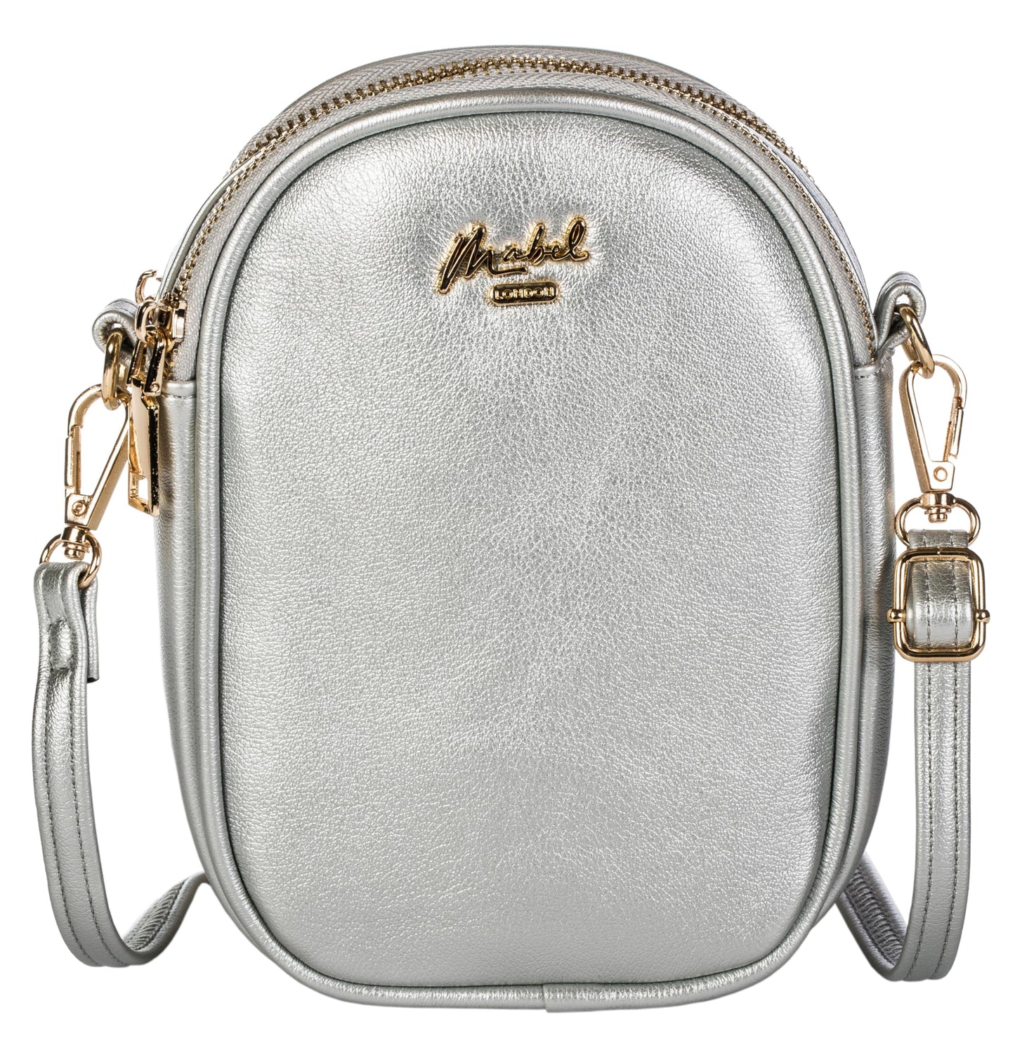 Nova - Vegan Leather Small Crossbody Bag with Adjustable Strap & Zip Closure