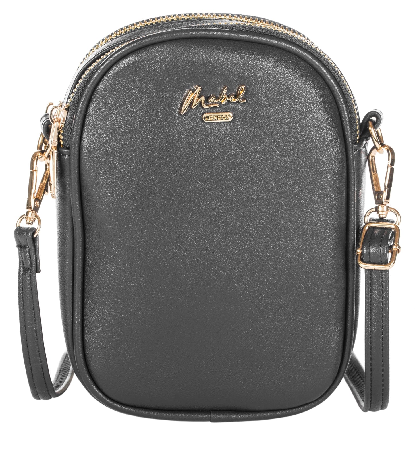 Nova - Vegan Leather Small Crossbody Bag with Adjustable Strap & Zip Closure