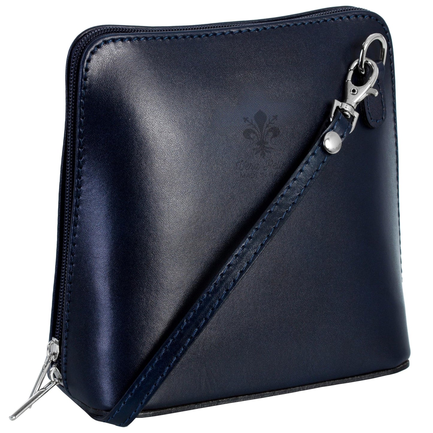 Abby - Genuine Italian Leather Small Crossbody Bag Handmade in Florence Tuscany