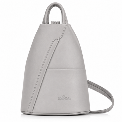 Alex - Genuine Italian Leather Convertible Backpack & Shoulder Tote Handmade in Florence