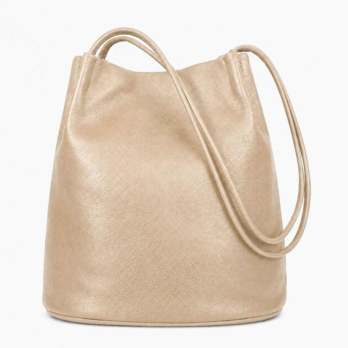 Delilah – Medium Vegan Leather Hobo Shoulder Bag with Pockets