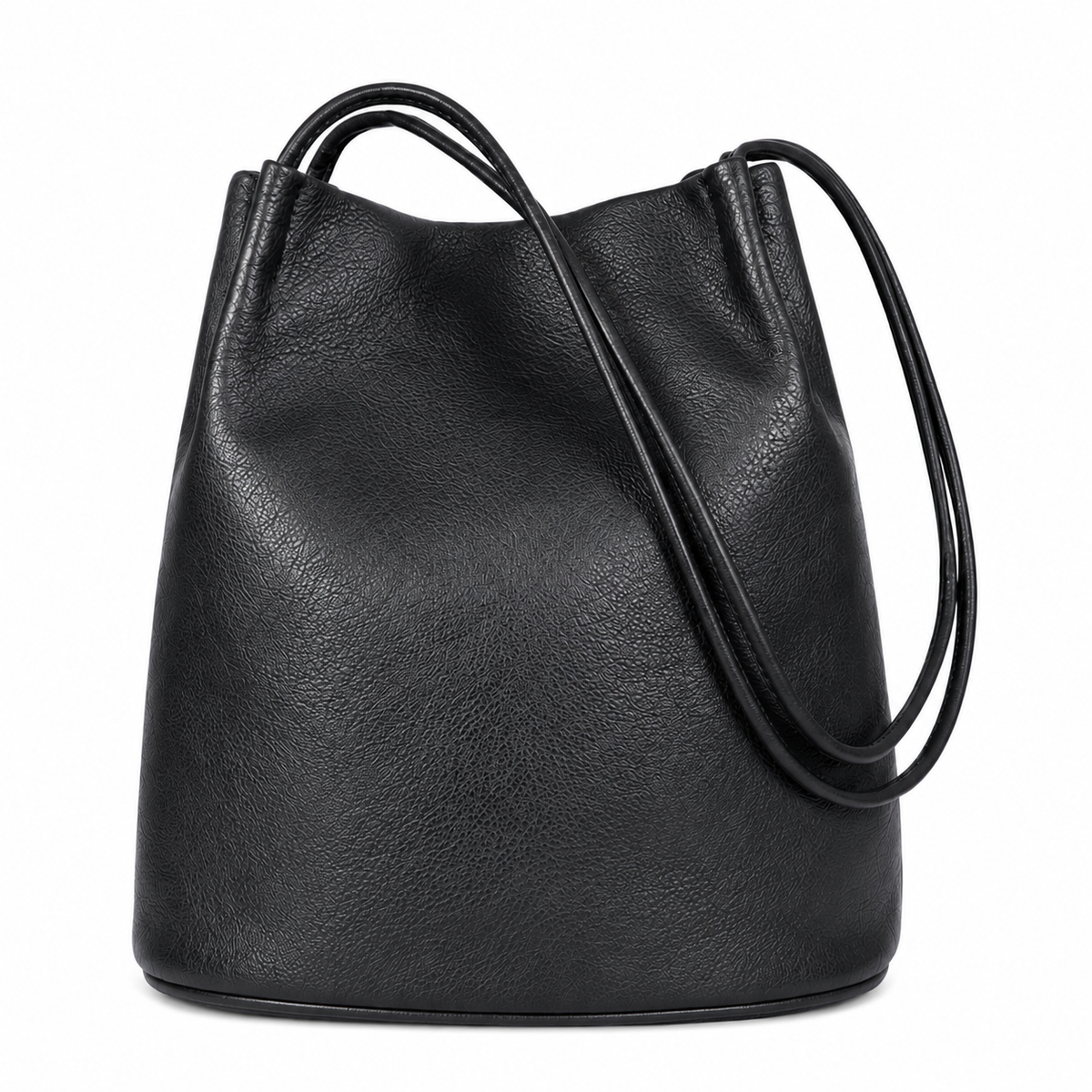 Delilah – Medium Vegan Leather Hobo Shoulder Bag with Pockets