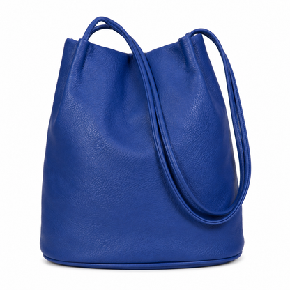 Delilah – Medium Vegan Leather Hobo Shoulder Bag with Pockets