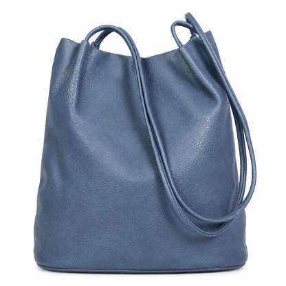 Delilah – Medium Vegan Leather Hobo Shoulder Bag with Pockets
