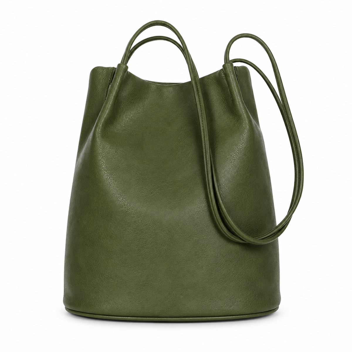 Delilah – Medium Vegan Leather Hobo Shoulder Bag with Pockets