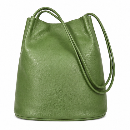 Delilah – Medium Vegan Leather Hobo Shoulder Bag with Pockets