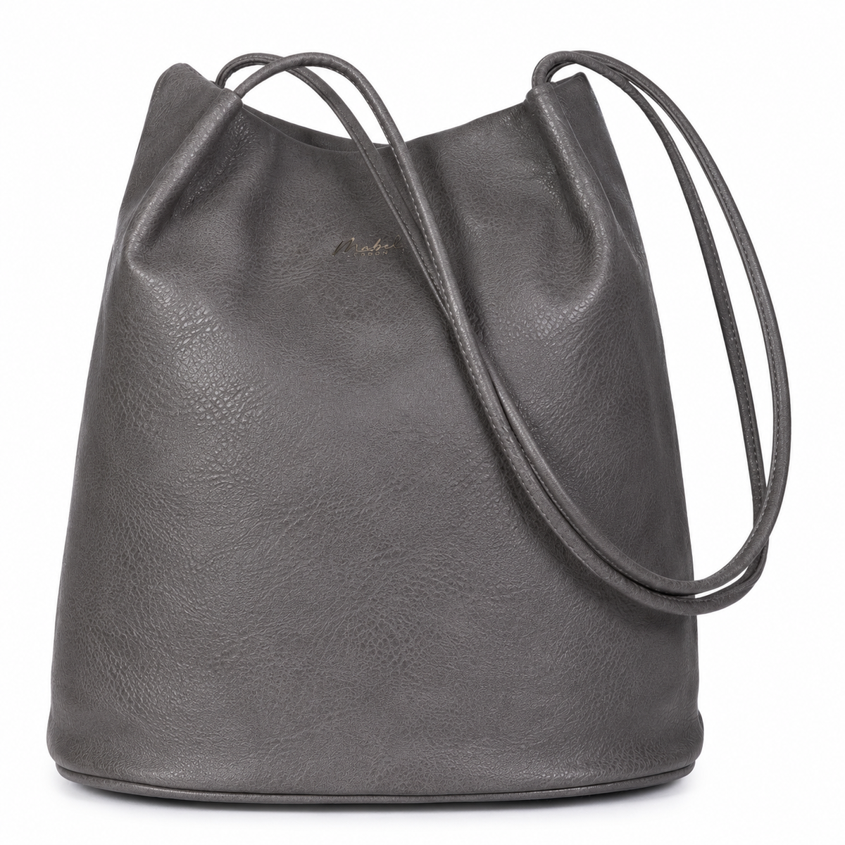 Delilah – Medium Vegan Leather Hobo Shoulder Bag with Pockets