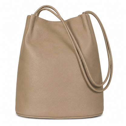 Delilah – Medium Vegan Leather Hobo Shoulder Bag with Pockets
