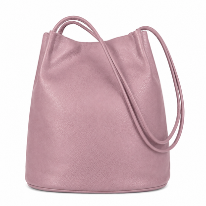 Delilah – Medium Vegan Leather Hobo Shoulder Bag with Pockets