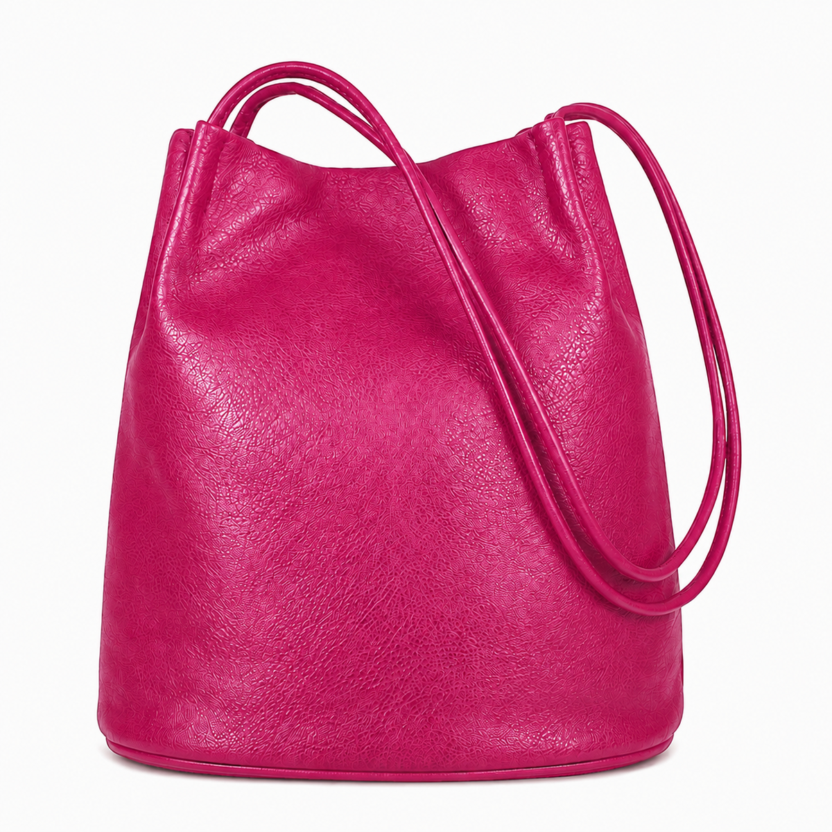 Delilah – Medium Vegan Leather Hobo Shoulder Bag with Pockets