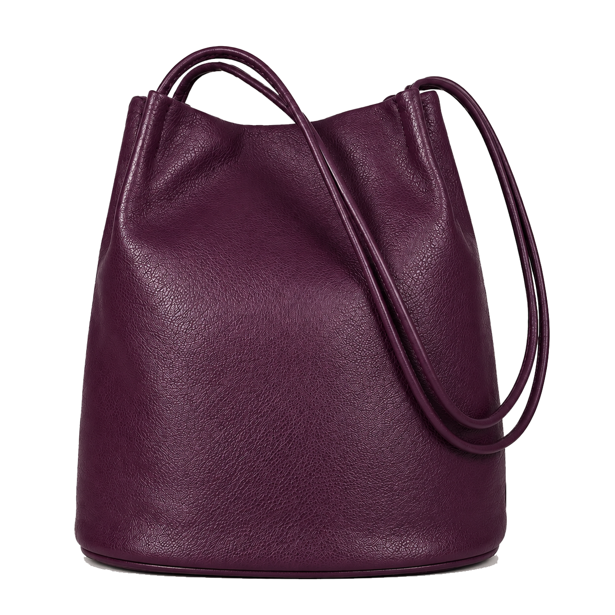Delilah – Medium Vegan Leather Hobo Shoulder Bag with Pockets