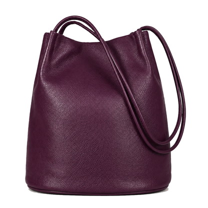 Delilah – Medium Vegan Leather Hobo Shoulder Bag with Pockets